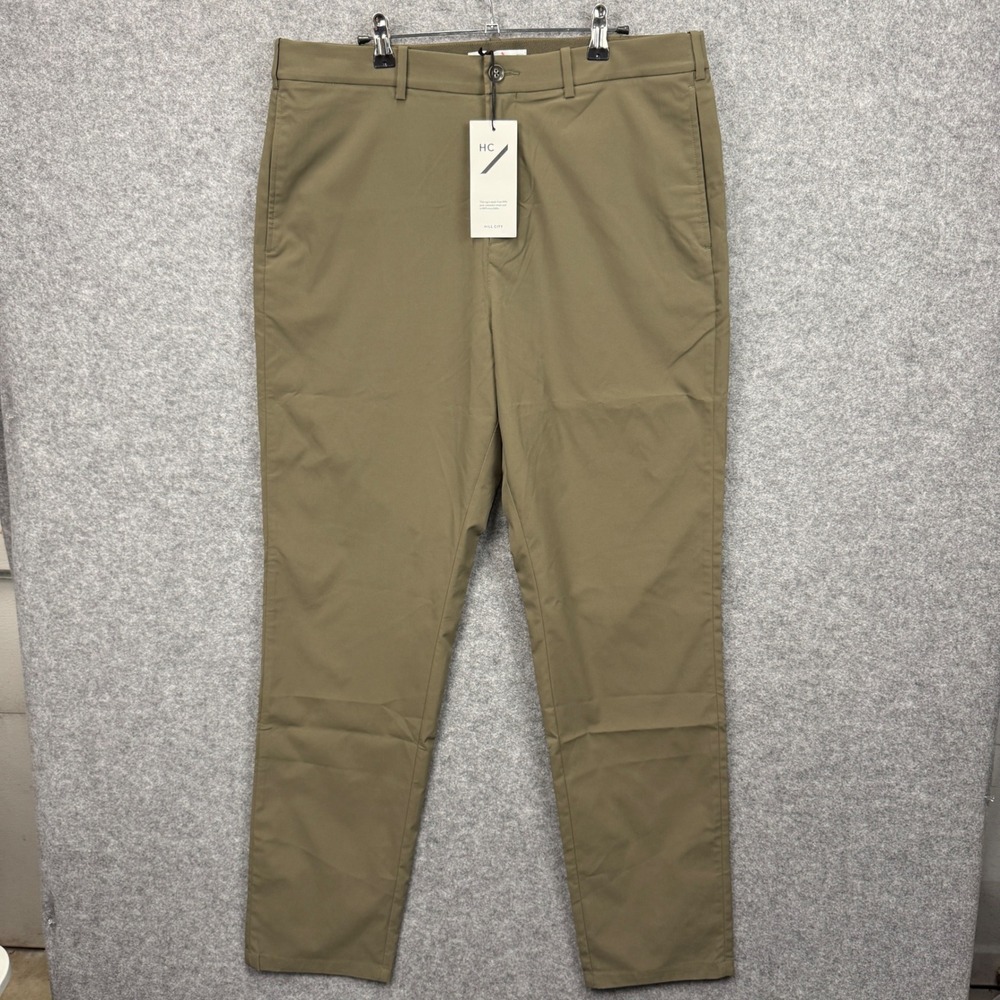 Hill City Everyday Tech Pant Athletic Fit Olive Khaki 36x34 599498-02-2 NWT